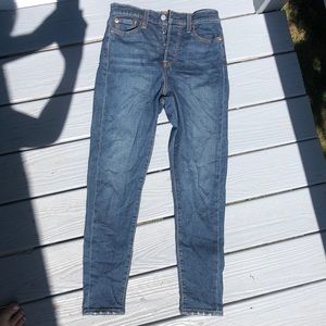 Levi Wedgie Skinny Jeans